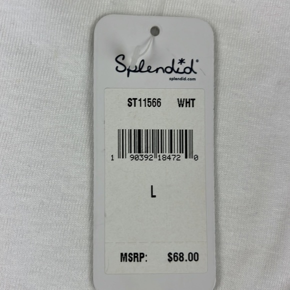 **HOST Pick** NWT Splendid Revolve White One Shoulder Top - Picture 5 of 8